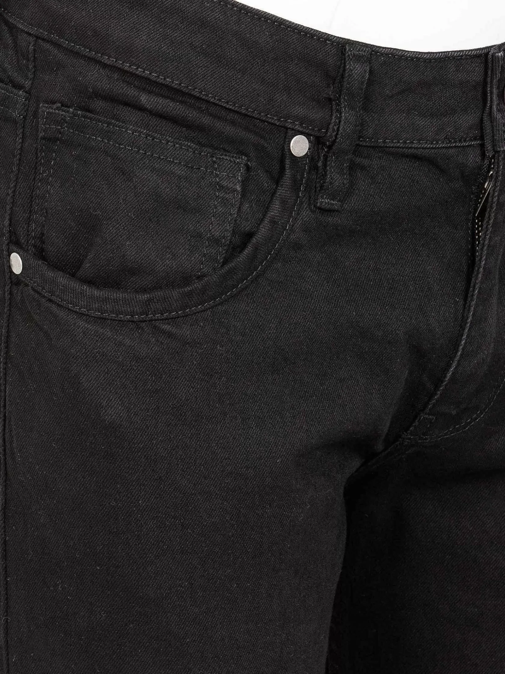 Wam Denim Jeans|Advent Stretch Slim Fit Black Jeans
