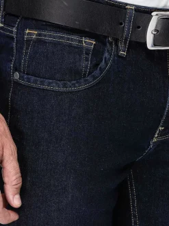 Wam Denim Jeans|Agrican Slim Fit Dark Navy Jeans