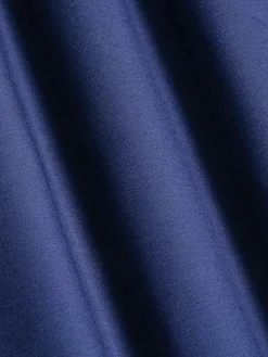 Wam Denim Overhemd Lange Mouwen|Ales Solid Structured Navy Overhemd Lange Mouw