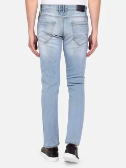 Wam Denim Jeans|Alexia Faded Blue Slim Fit Jeans