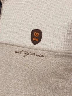 Wam Denim Vesten|Altena Beige Vesten