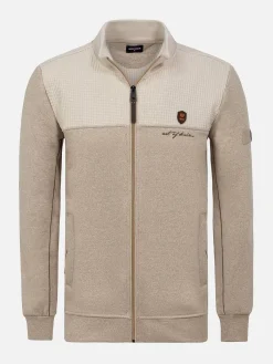 Wam Denim Vesten|Altena Beige Vesten