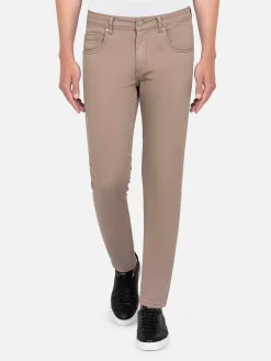Wam Denim Jeans|Amou Slim Fit Beige Jean