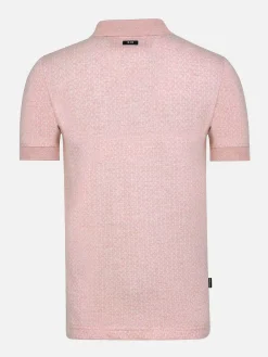 Wam Denim Polo'S|Aney Dynamic Texture Pink Polo