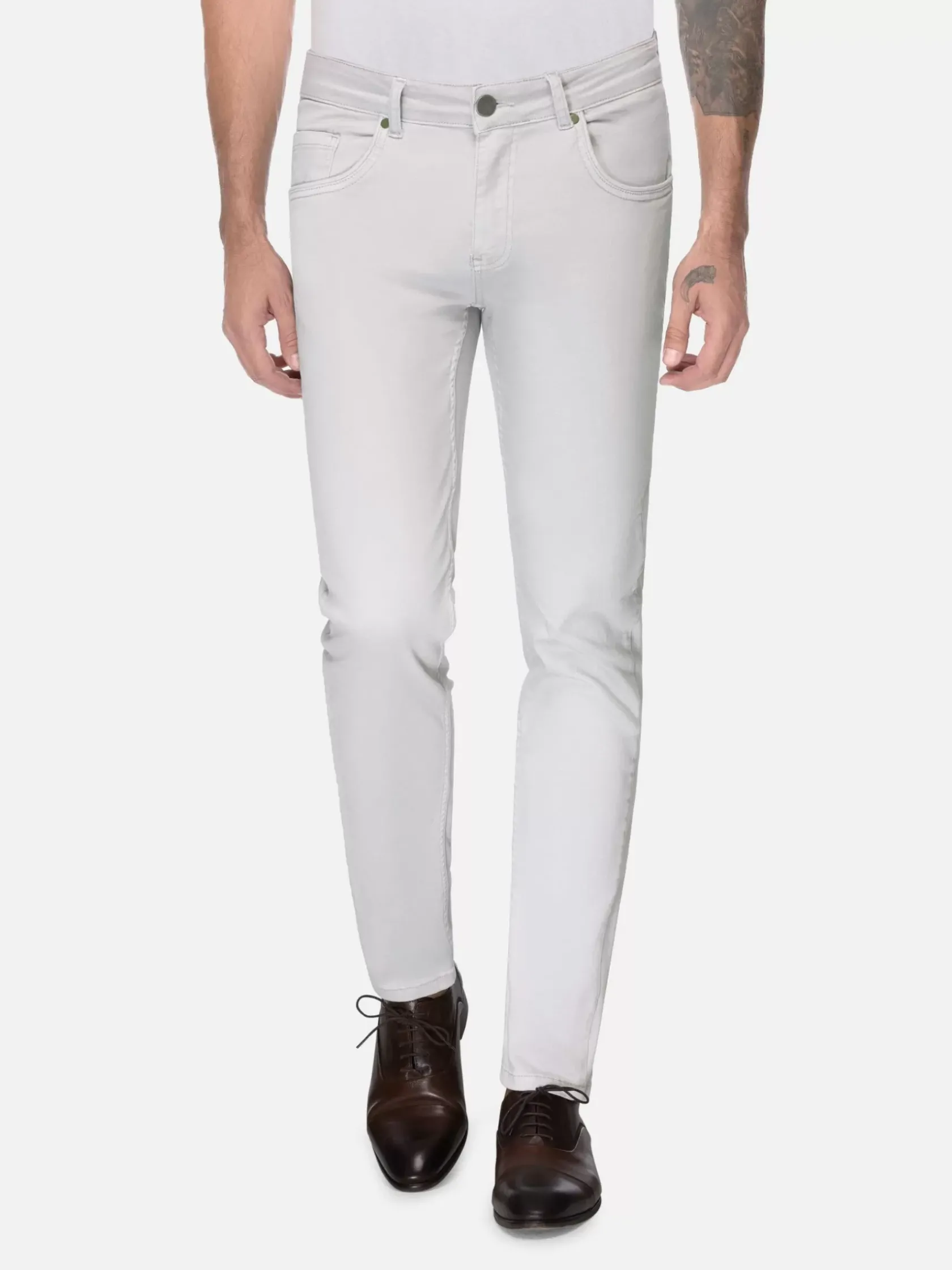 Wam Denim Jeans|Aramis Comfort Slim Fit Grey Jeans