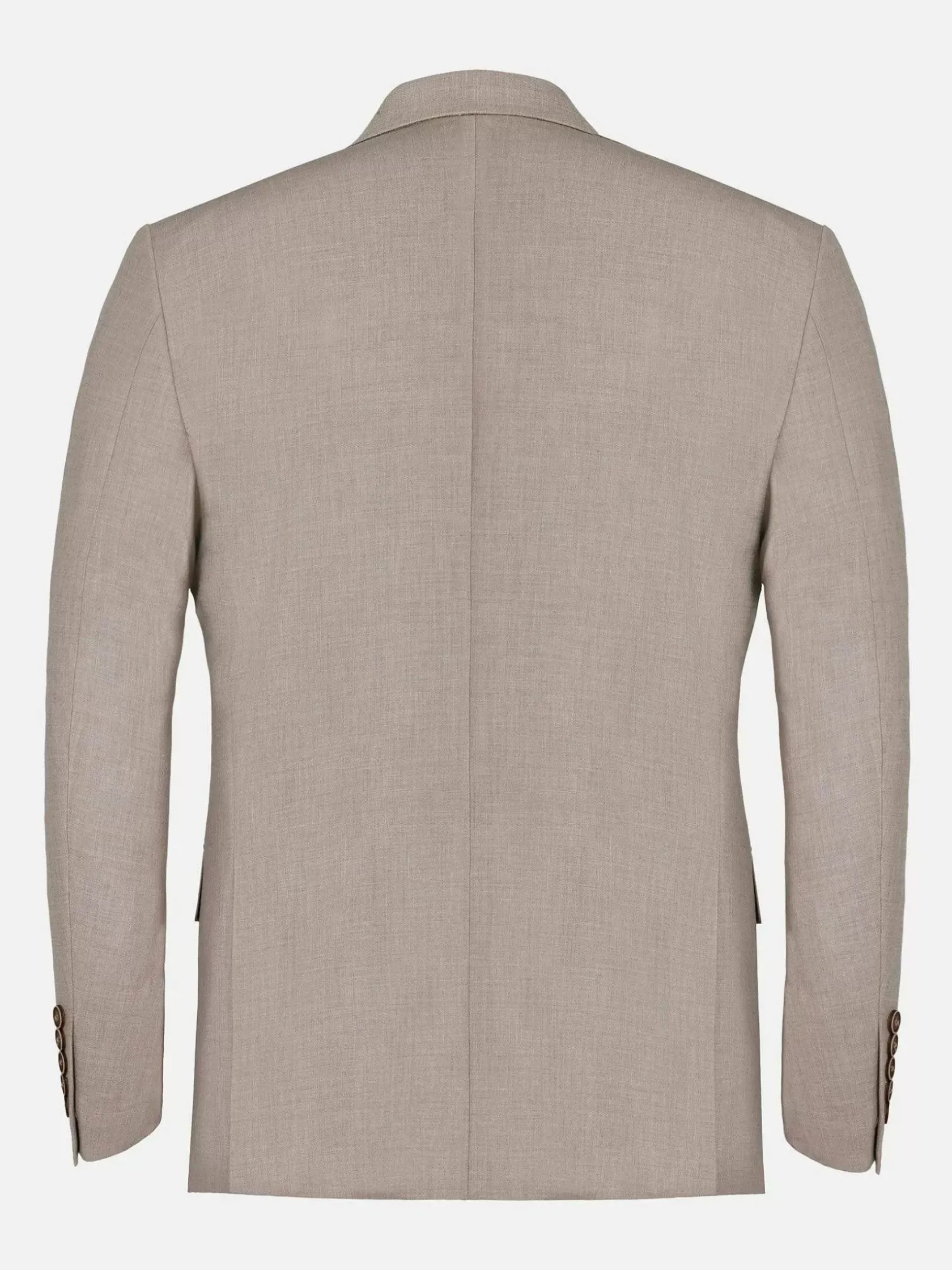 Wam Denim Colberts|Araya Peak Lapel Single Breast Beige Suit Blazer
