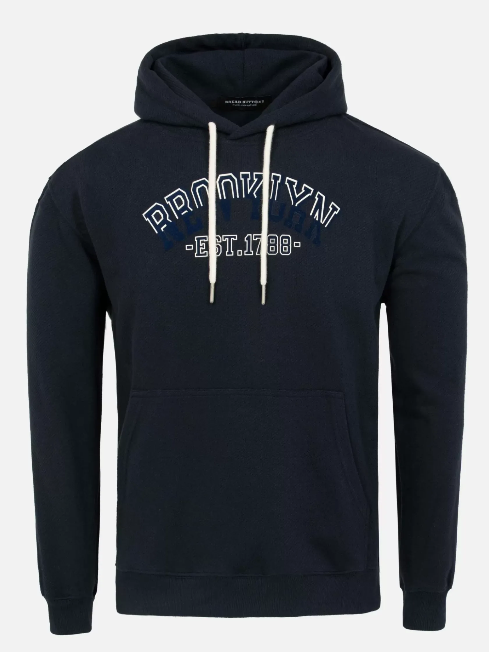 Wam Denim Sweaters|Arlo Stretched Navy Hoodie Shorts Set