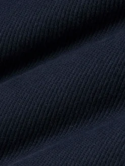 Wam Denim Sweaters|Arlo Stretched Navy Hoodie Shorts Set