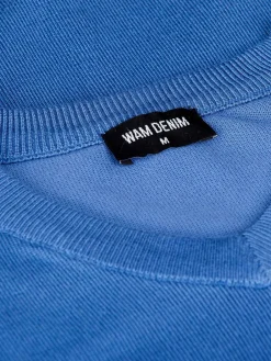 Wam Denim Sweaters|Athens V-Neck Royal Blue Sweater