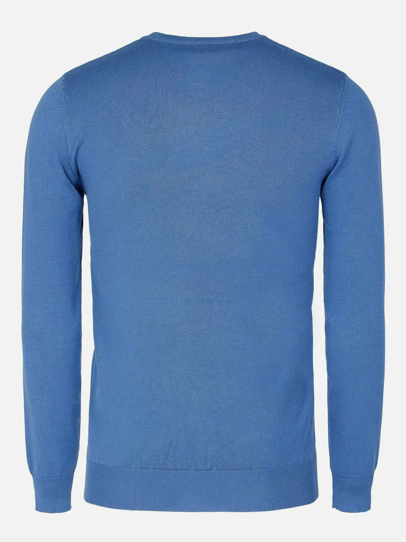 Wam Denim Sweaters|Athens V-Neck Royal Blue Sweater