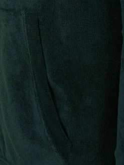 Wam Denim Sweaters|Avery Full Zipped Green Hoodie Shorts Set