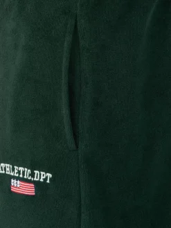 Wam Denim Sweaters|Avery Full Zipped Green Hoodie Shorts Set