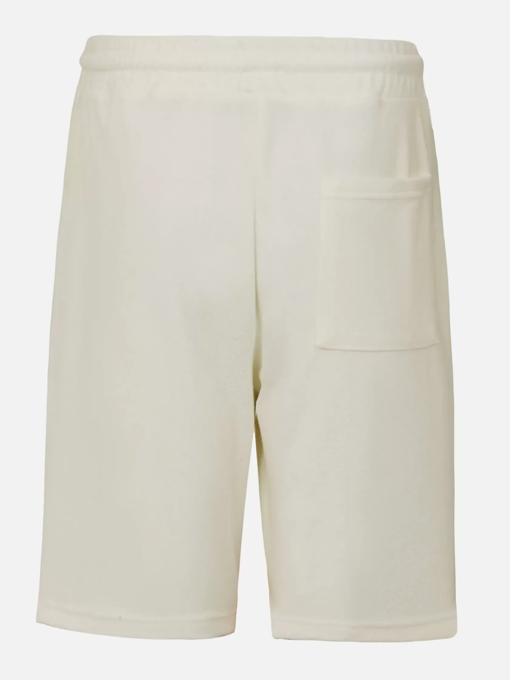 Wam Denim Sweaters|Avery Full Zipped White Hoodie Shorts Set