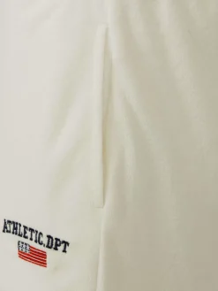 Wam Denim Sweaters|Avery Full Zipped White Hoodie Shorts Set