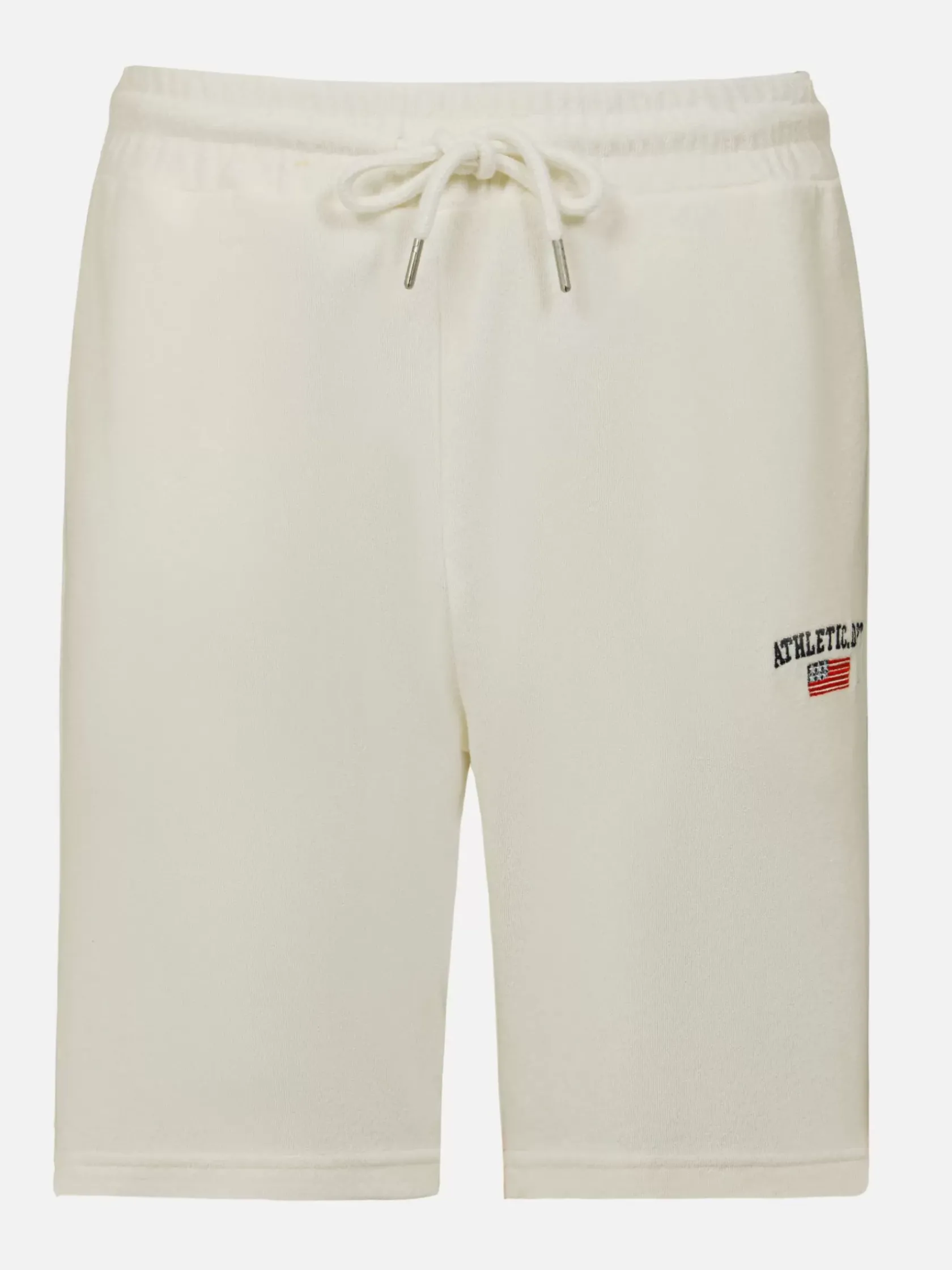 Wam Denim Sweaters|Avery Full Zipped White Hoodie Shorts Set