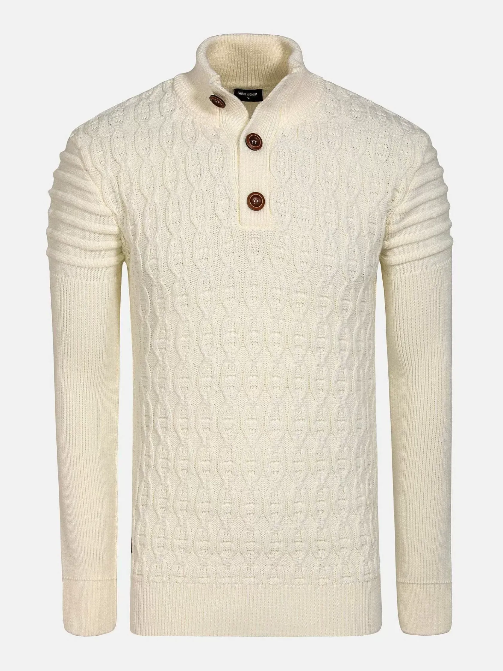 Wam Denim Truien|Avon Off White Pattern Truien
