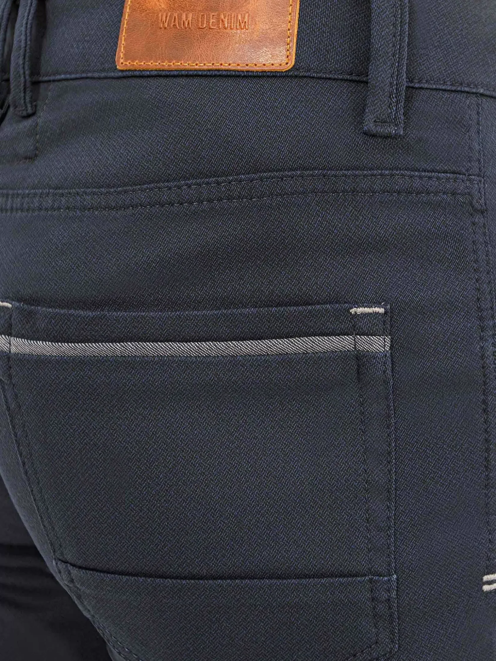 Wam Denim Jeans|Azalea Slim Fit Navy Jeans