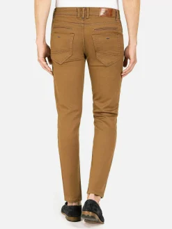 Wam Denim Jeans|Barukh Slim Fit Beige Jeans