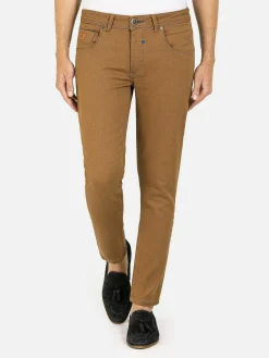 Wam Denim Jeans|Barukh Slim Fit Beige Jeans