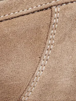 Wam Denim Schoenen|Beige Suede Loafer Schoenen