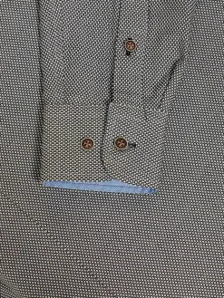 Wam Denim Overhemd Lange Mouwen|Bentley Regular Fit Anthracite Overhemd
