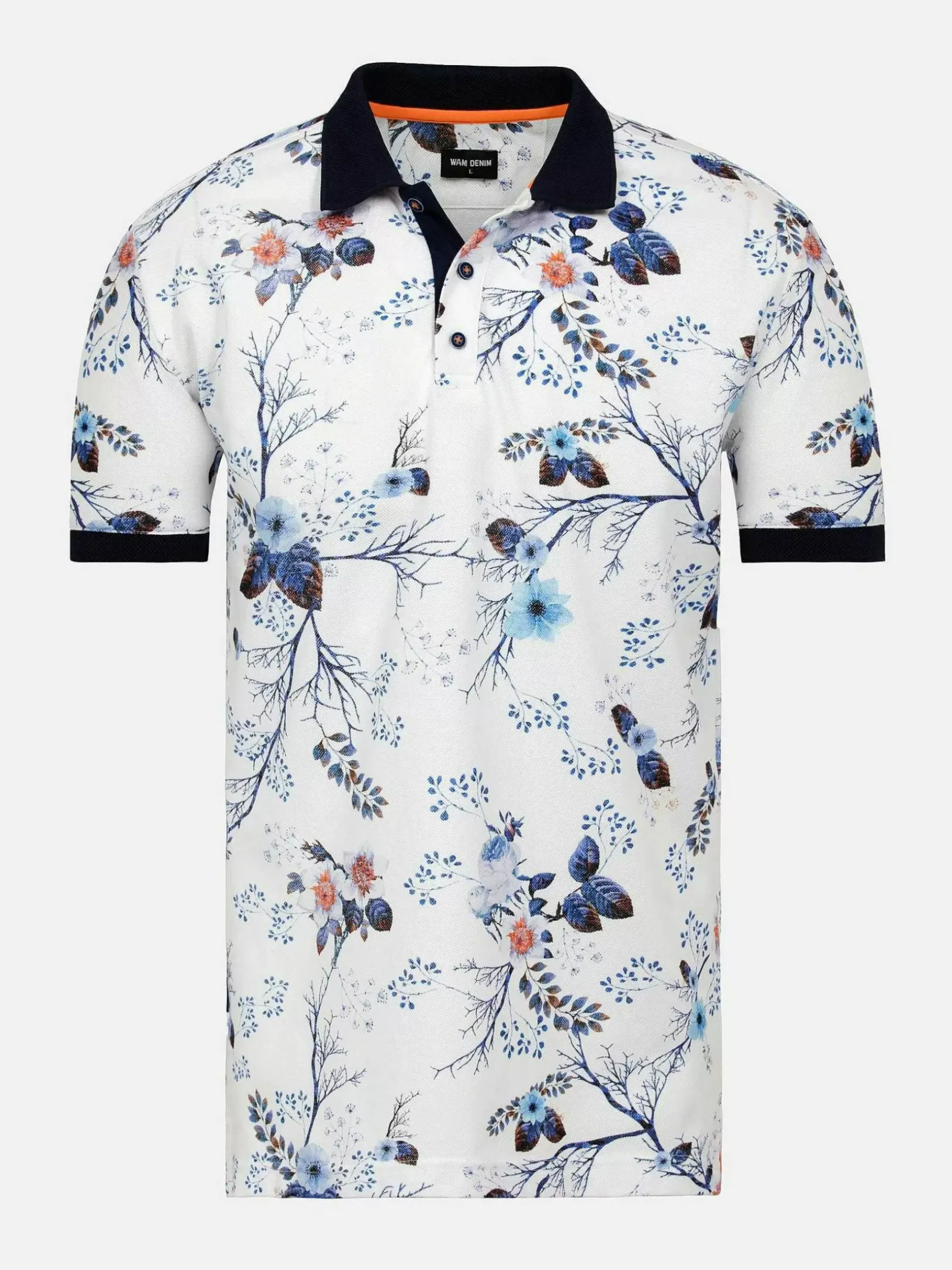 Wam Denim Polo'S|Bosco White Polo