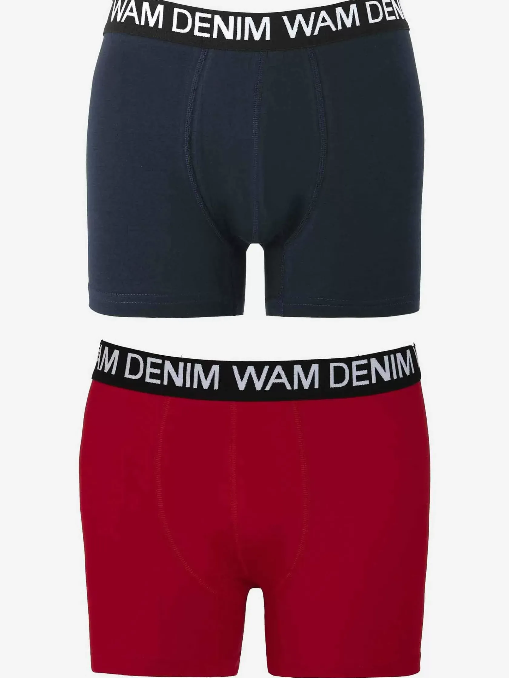 Wam Denim Boxershorts|Boxer 73005 Milton Navy Red