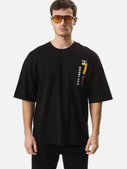 Wam Denim Streetwear|Braden Black T-Shirt