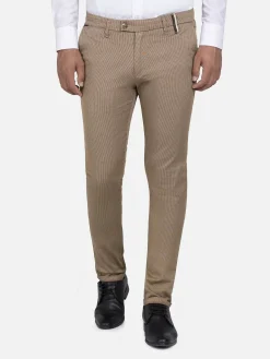 Wam Denim Chino'S|Brasilia Slit Pocket Dark Beige Chino