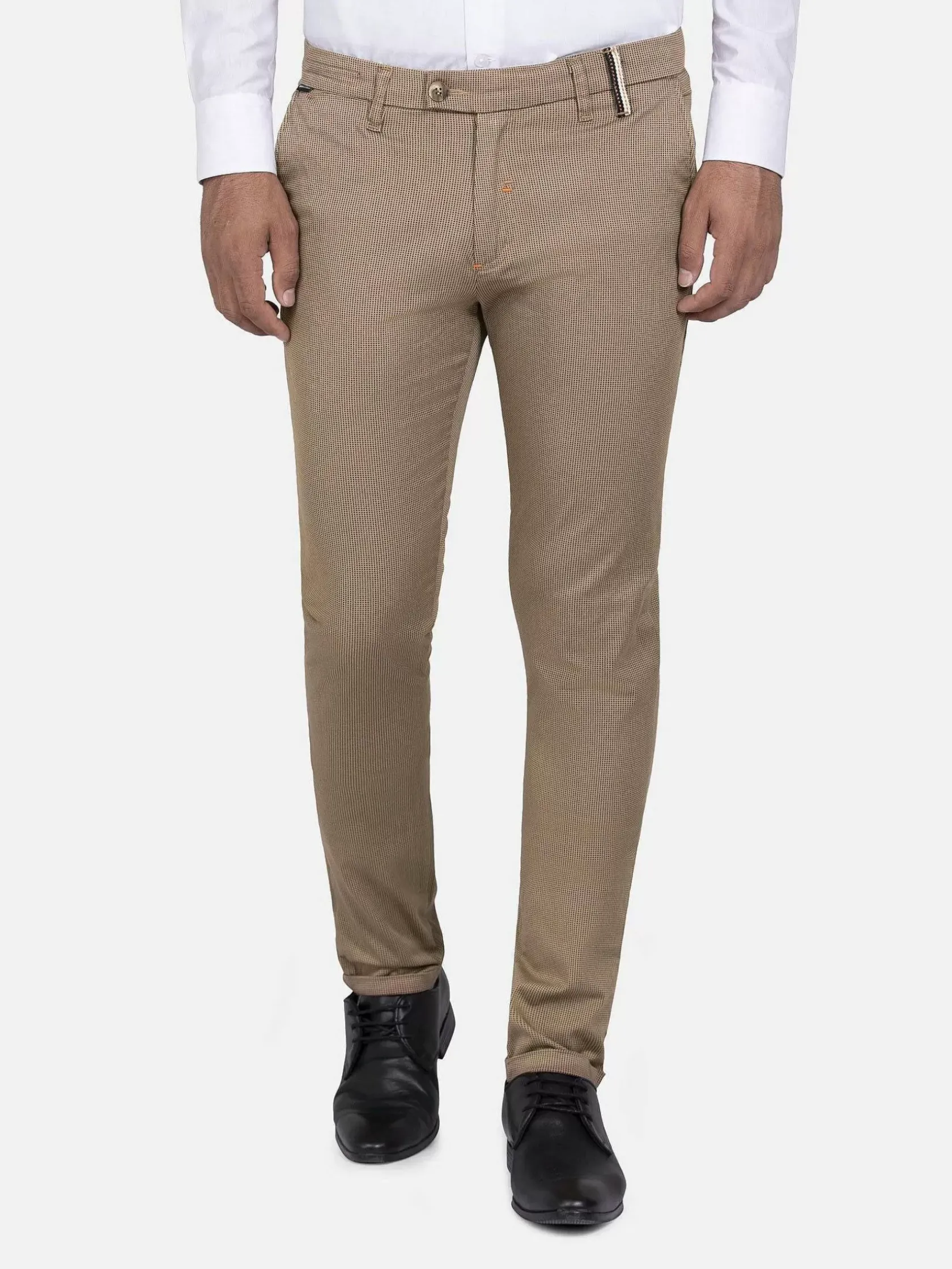 Wam Denim Chino'S|Brasilia Slit Pocket Dark Beige Chino