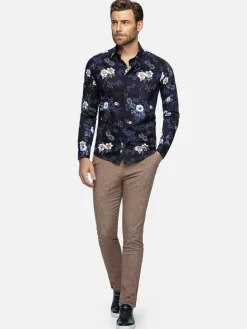 Wam Denim Chino'S|Brasilia Slit Pocket Dark Beige Chino