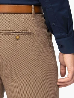 Wam Denim Chino'S|Brasilia Slit Pocket Dark Beige Chino