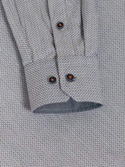 Wam Denim Overhemd Lange Mouwen|Braxton Regular Fit Light Blue Overhemd