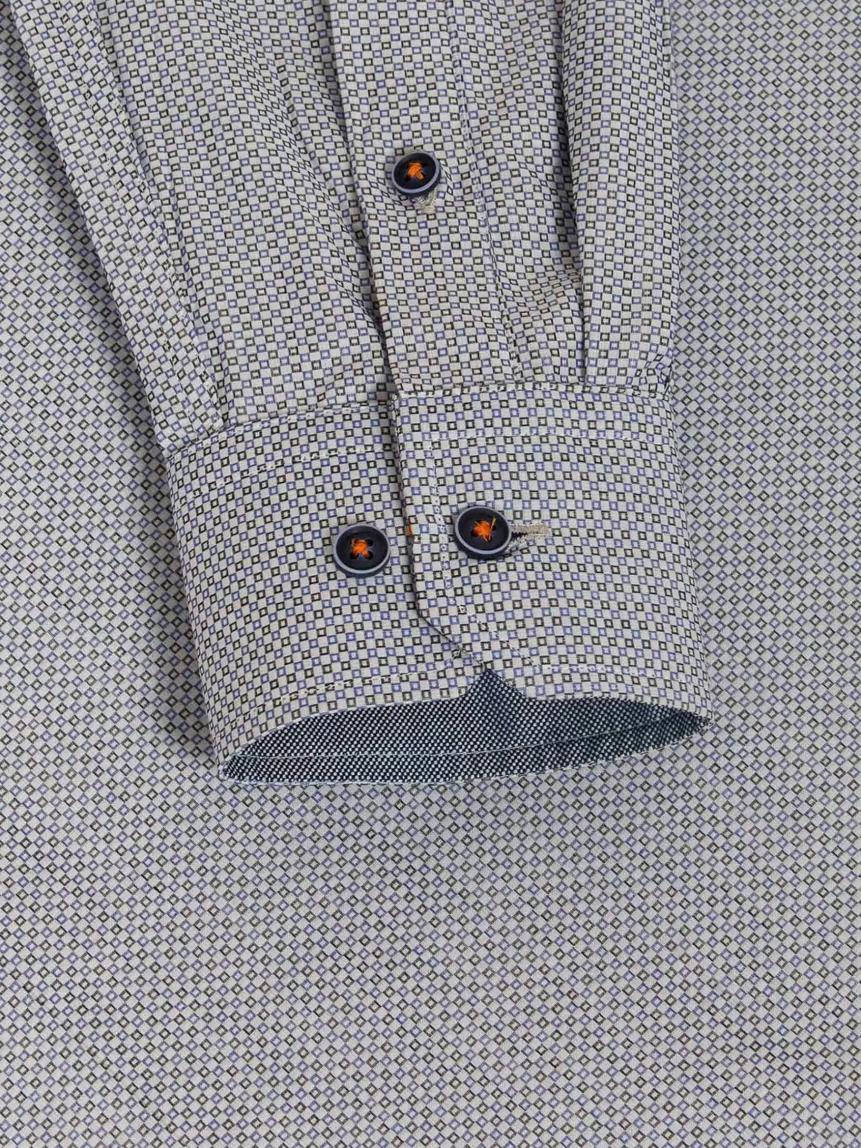 Wam Denim Overhemd Lange Mouwen|Braxton Regular Fit Light Blue Overhemd