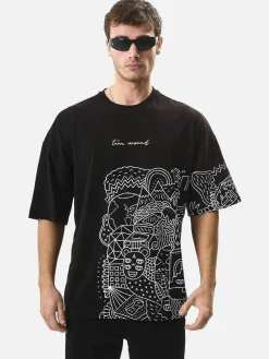 Wam Denim Streetwear|Brecken Black T-Shirt