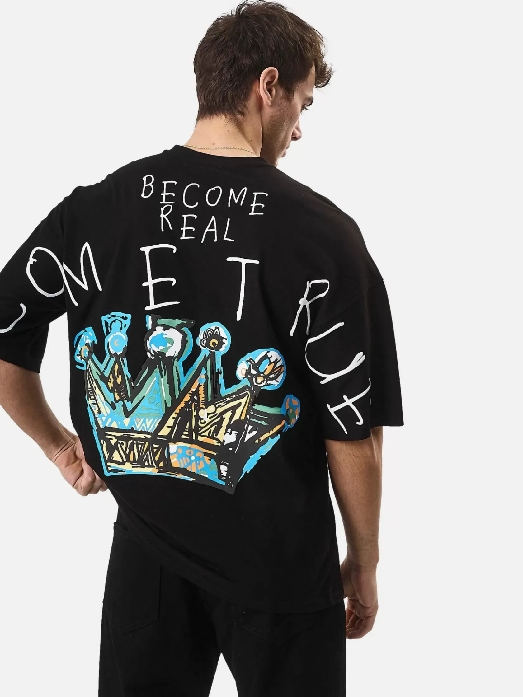Wam Denim Streetwear|Brodie Black T-Shirt 1053