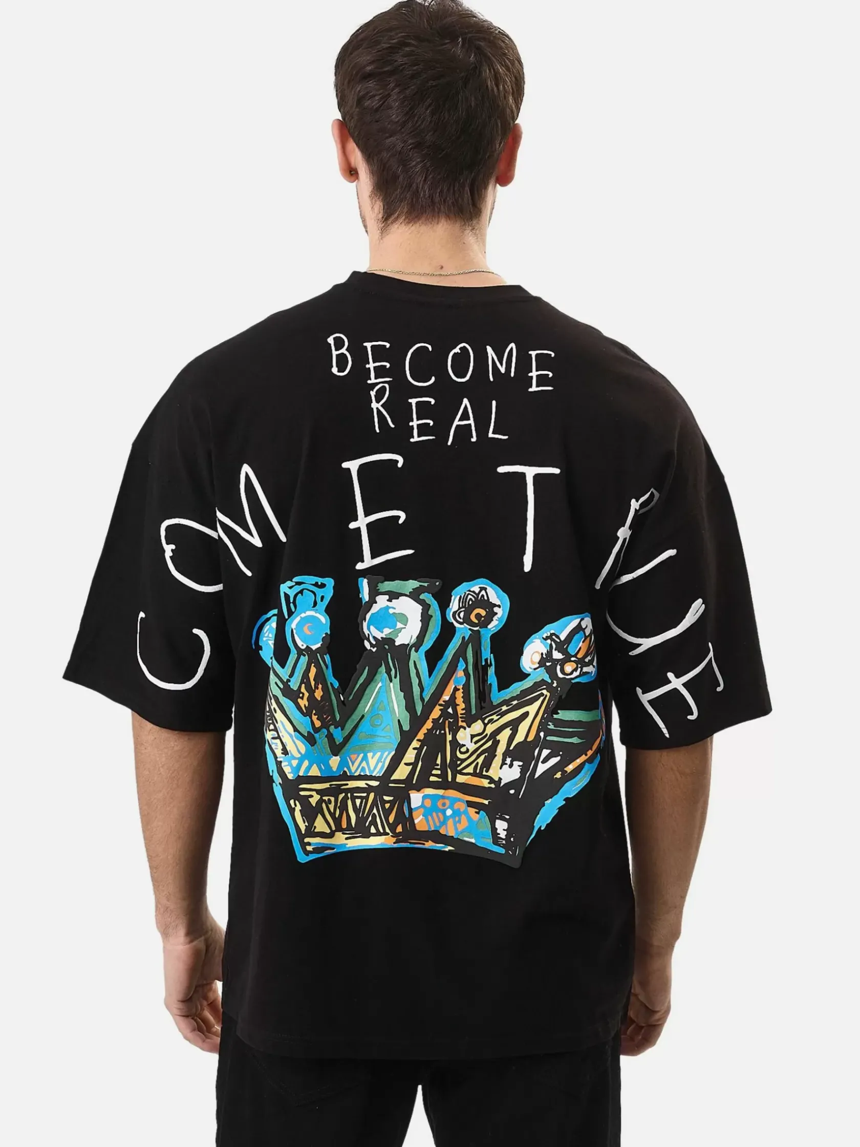 Wam Denim Streetwear|Brodie Black T-Shirt 1053