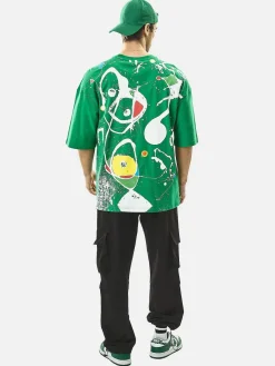 Wam Denim Streetwear|Brodie Green T-Shirt