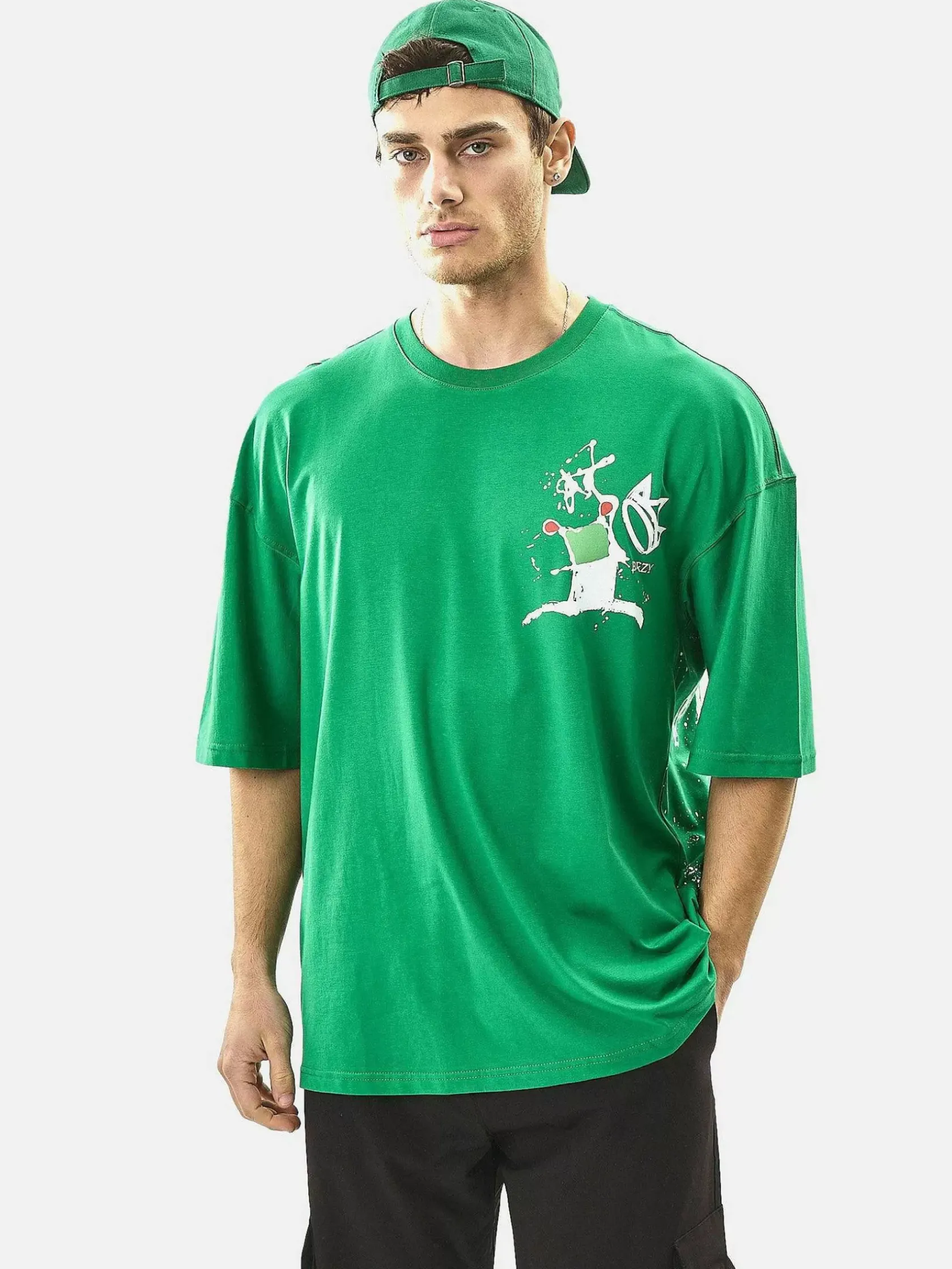 Wam Denim Streetwear|Brodie Green T-Shirt