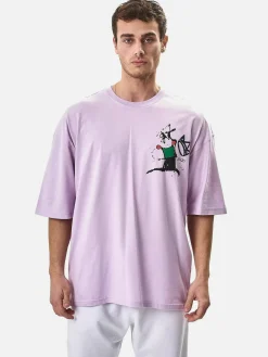 Wam Denim Streetwear|Brodie Purple T-Shirt