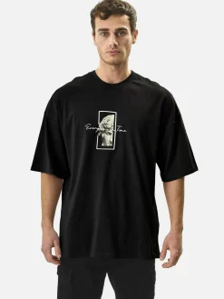 Wam Denim Streetwear|Bronson Black T-Shirt 1028