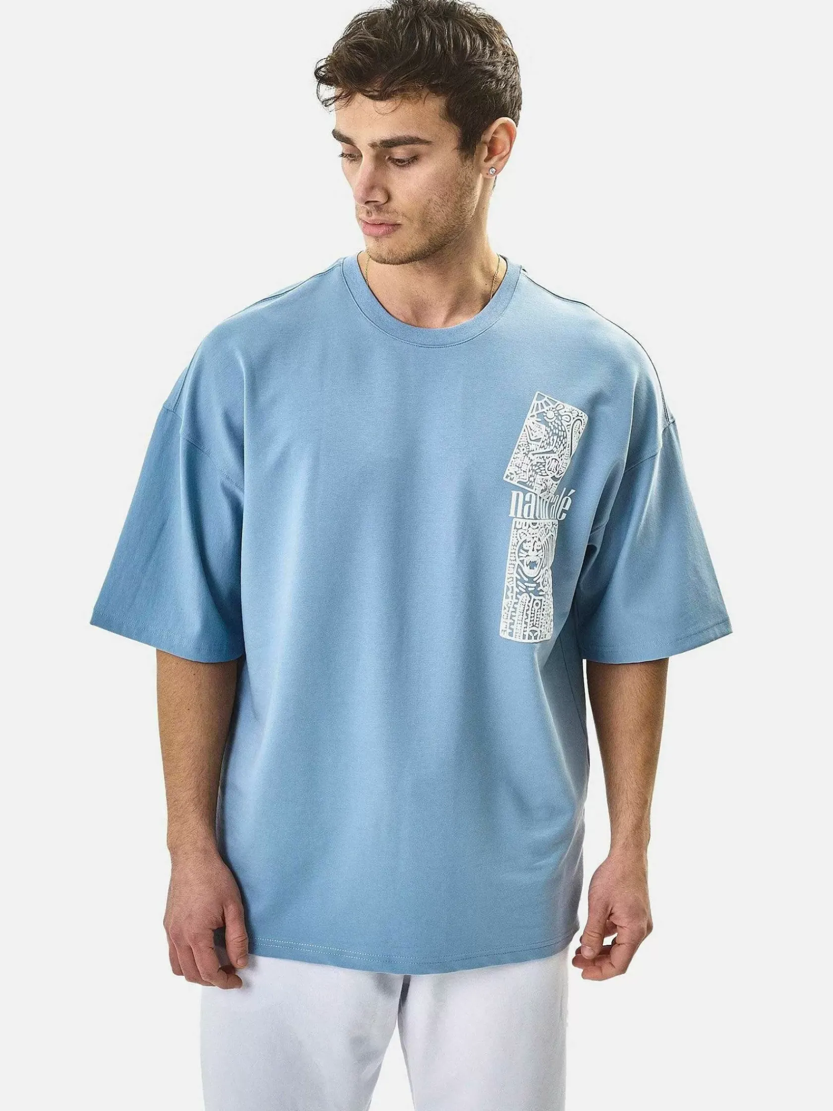 Wam Denim Streetwear|Bryant Light Blue T-Shirt