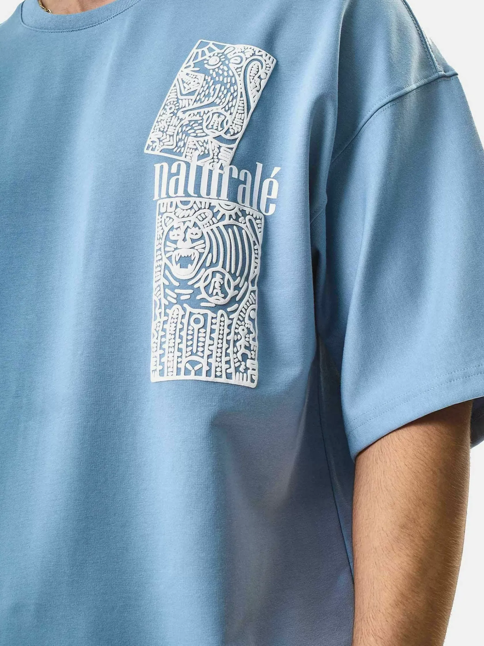 Wam Denim Streetwear|Bryant Light Blue T-Shirt