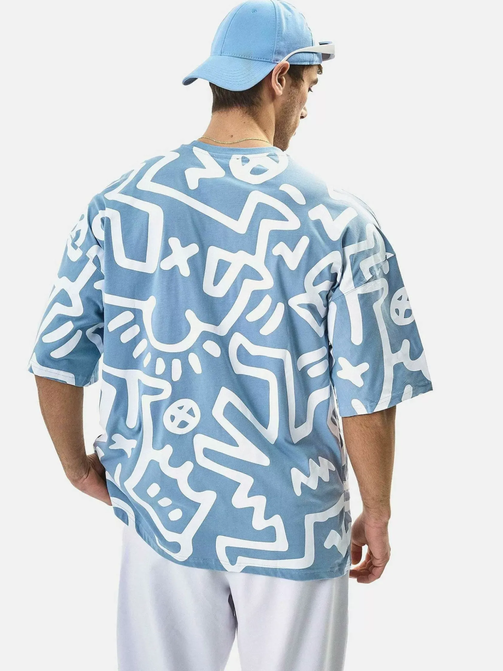 Wam Denim Streetwear|Byron Light Blue T-Shirt