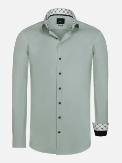 Wam Denim Overhemd Lange Mouwen|Caesar Light Menthol Overhemd