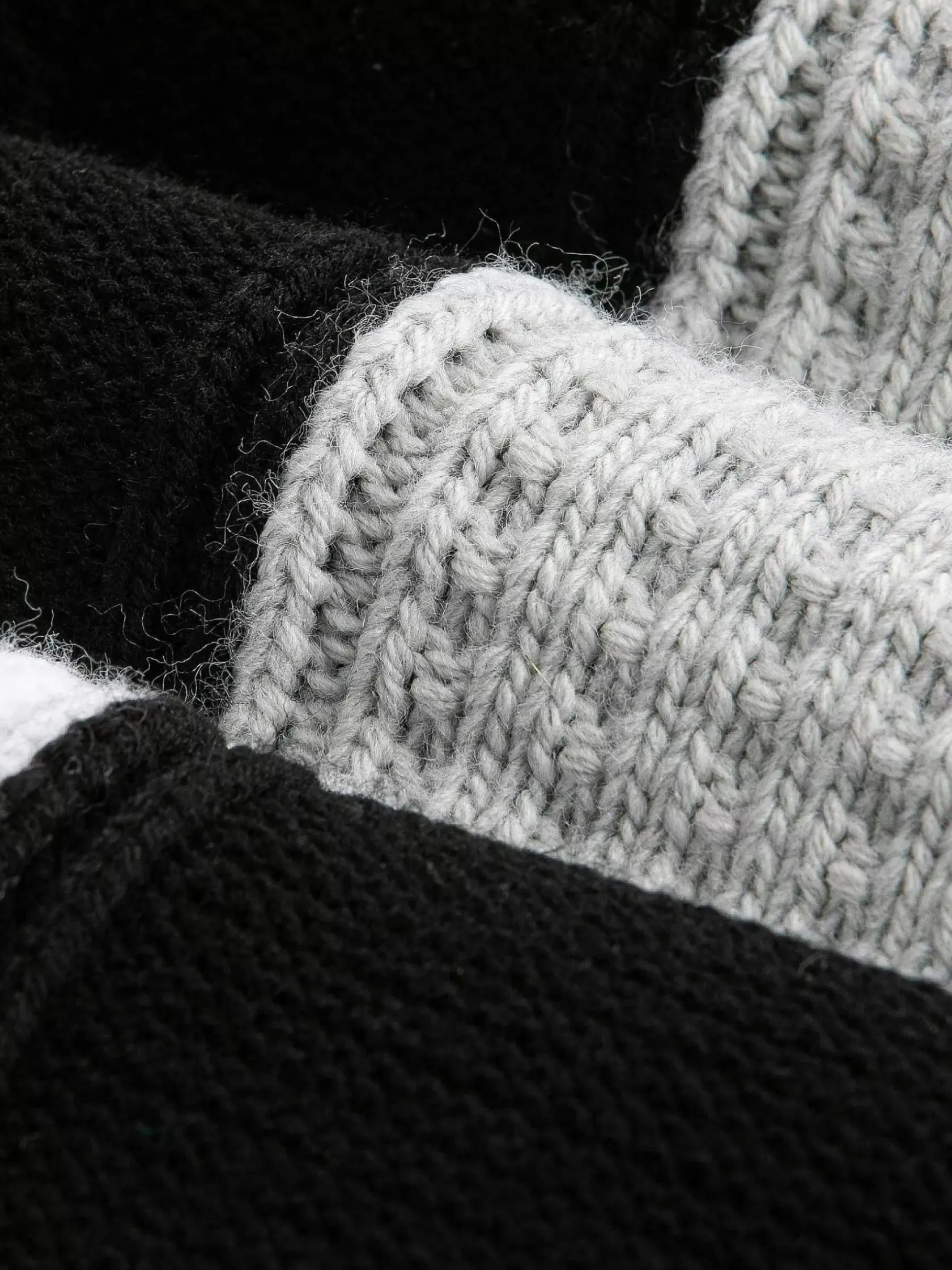 Wam Denim Truien|Cambridge Pattern Black White Truien
