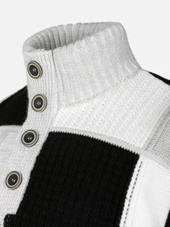 Wam Denim Truien|Cambridge Pattern Black White Truien