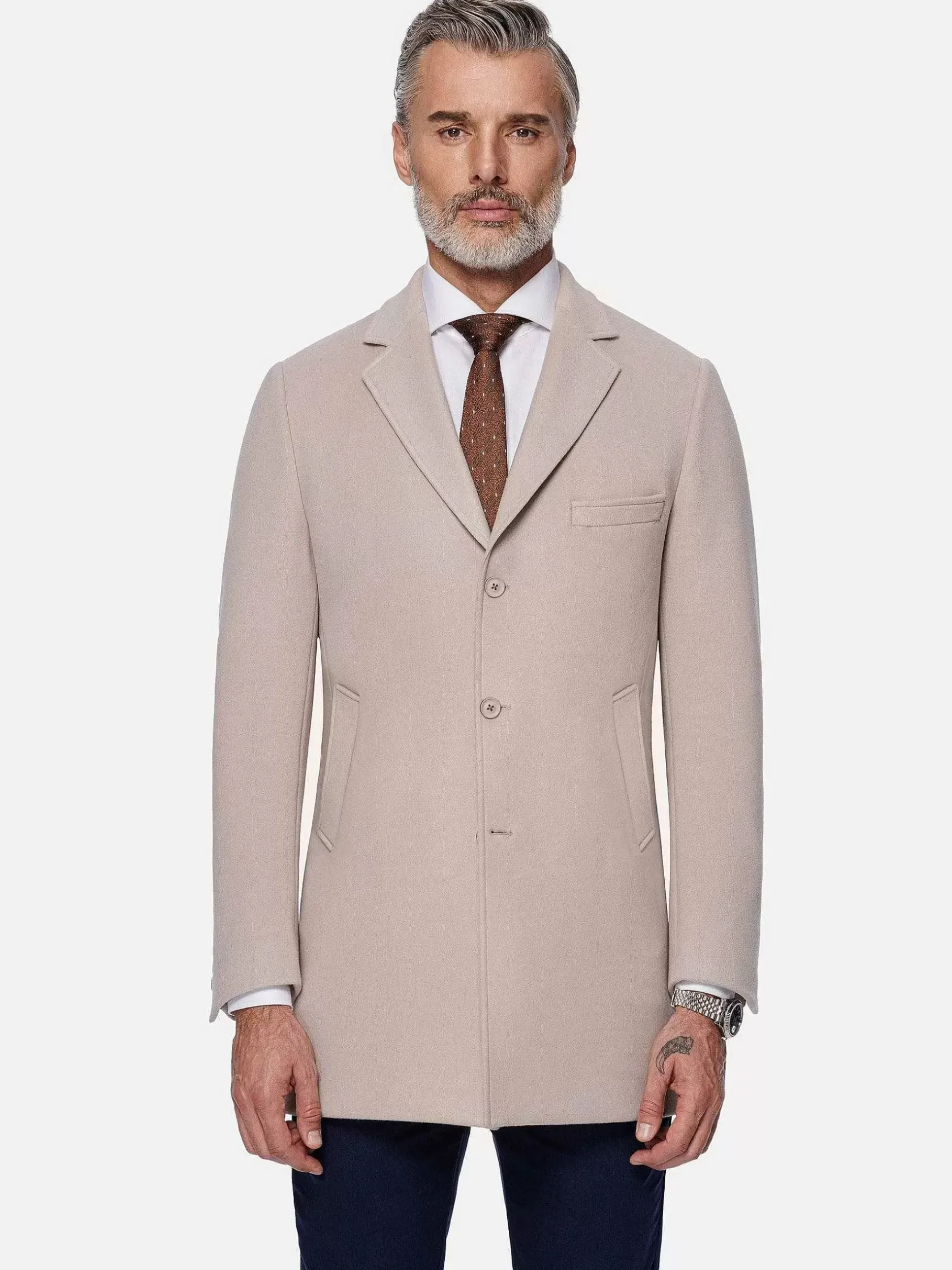 Wam Denim Manteljassen|Camelot Slide Pocket Beige Mantelassen