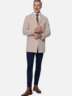 Wam Denim Manteljassen|Camelot Slide Pocket Beige Mantelassen