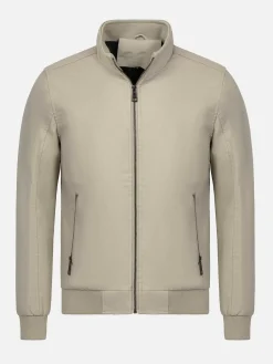 Wam Denim Zomerjassen|Charlie Slim Fit Summer Beige Jassen